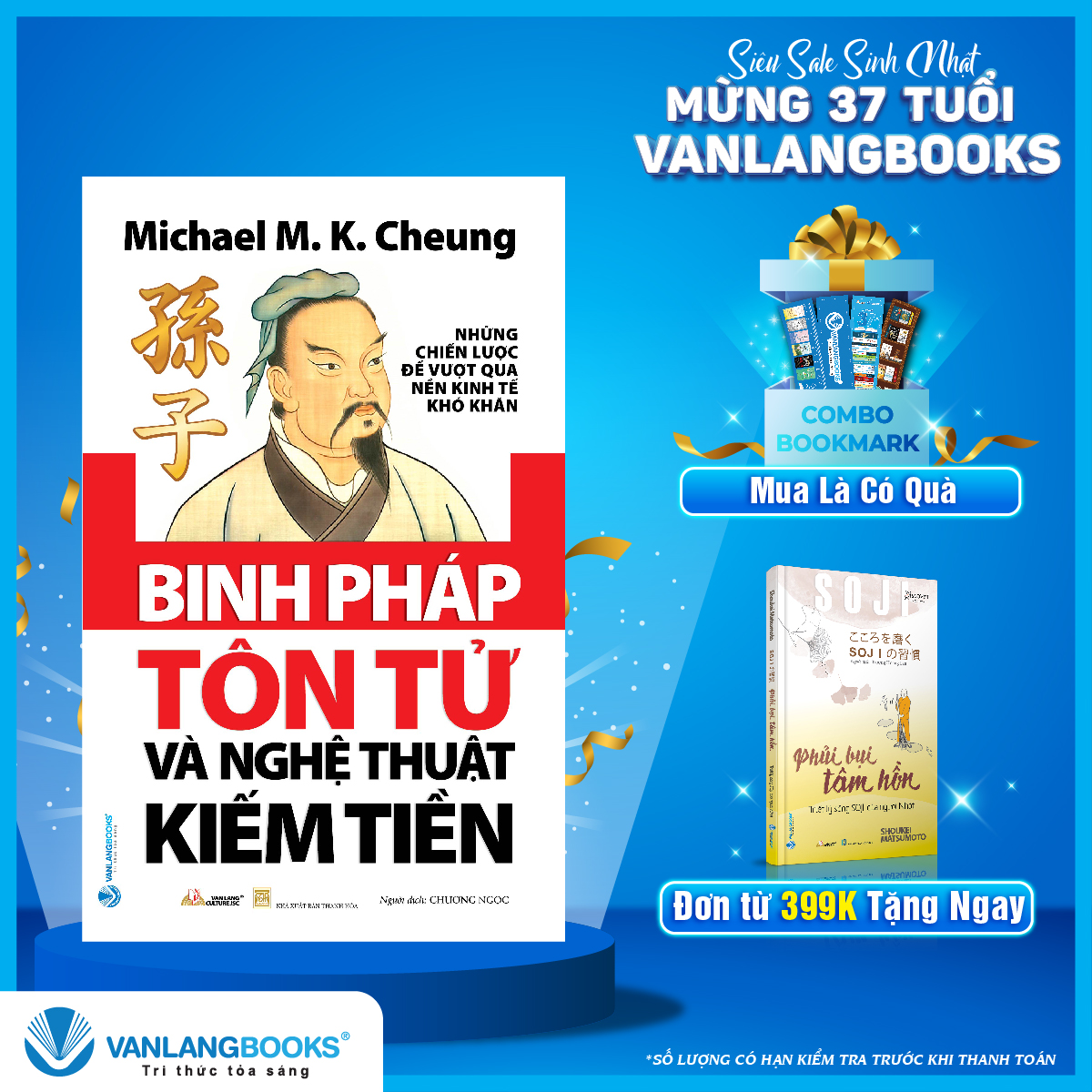 Sách Binh Pháp Tôn Tử Và Nghệ Thuật Kiếm Tiền -Vanlangbooks