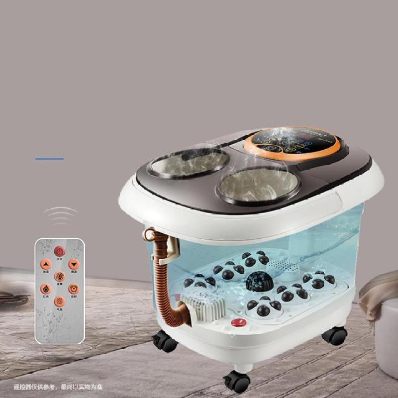 Bồn ngâm massage chân tự động - sủi bọt làm nóng nước(Có Remote)
