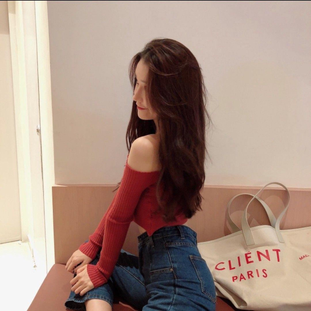 Áo thun lệch vai, chất lụa đẹp mê 11427-2