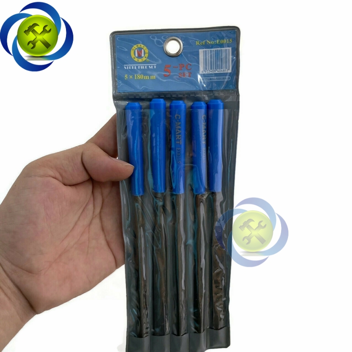 [HCM]Bộ dũa C-Mart E0015-5180 kích thước 5x180mm