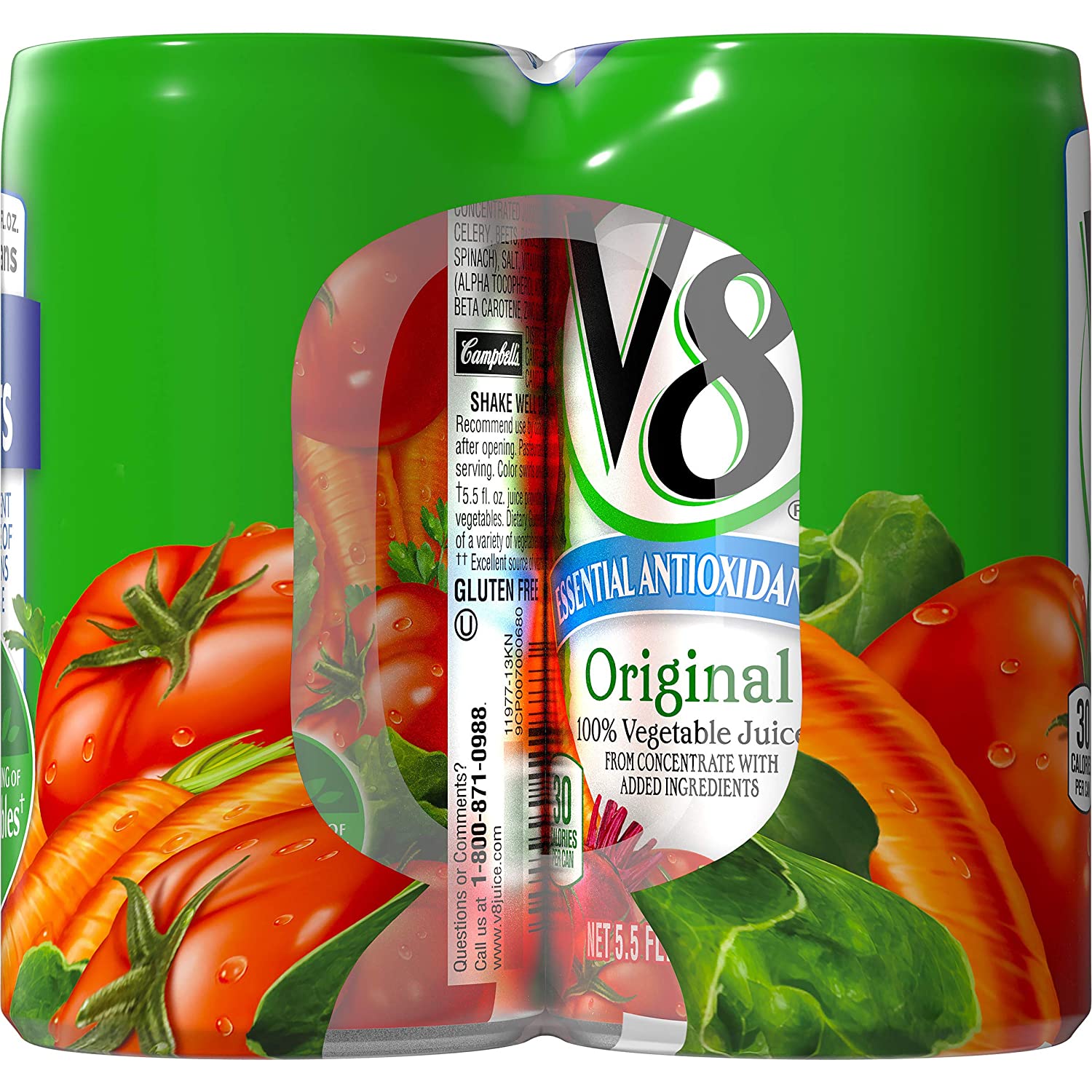 NƯỚC ÉP RAU CỦ V8 ORIGINAL 340ML- nhập khẩu Mỹ