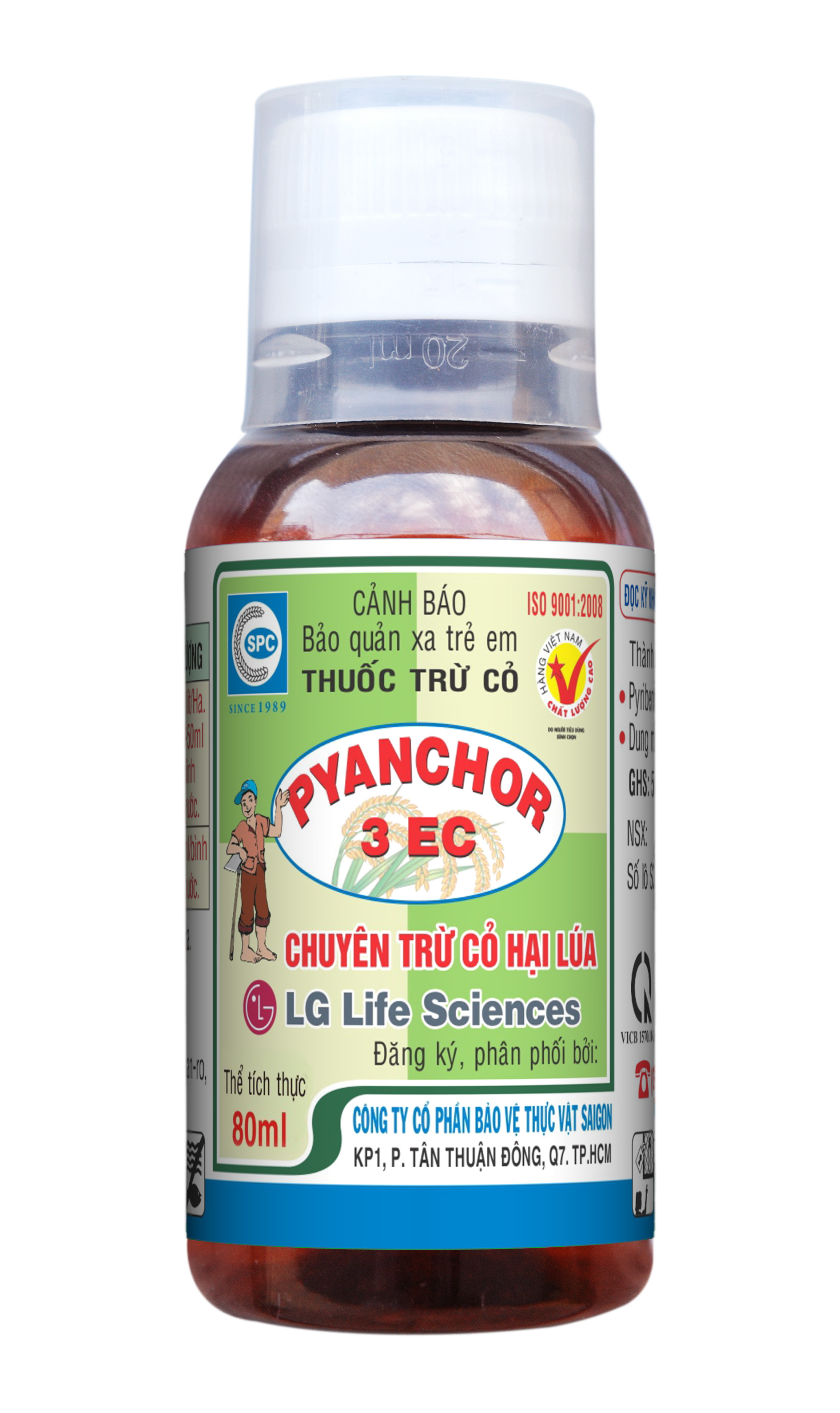 Thuốc trừ cỏ lúa PYANCHOR 3EC 400CC