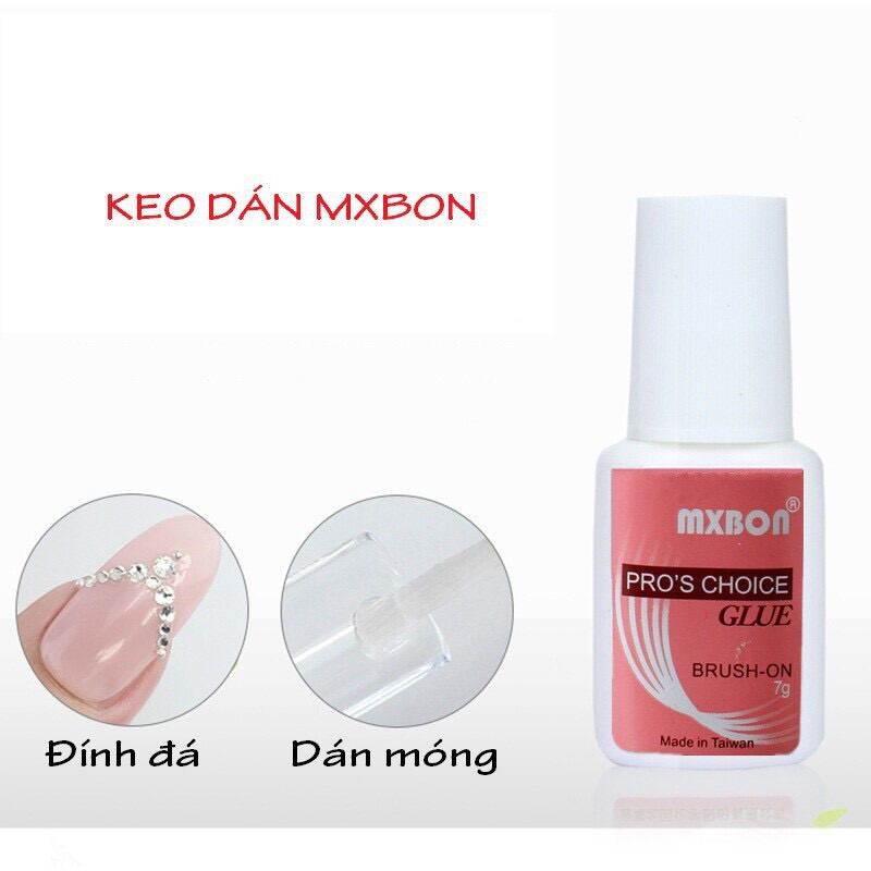 Keo dán móng giả và đính đá nail siêu chắc MxBon