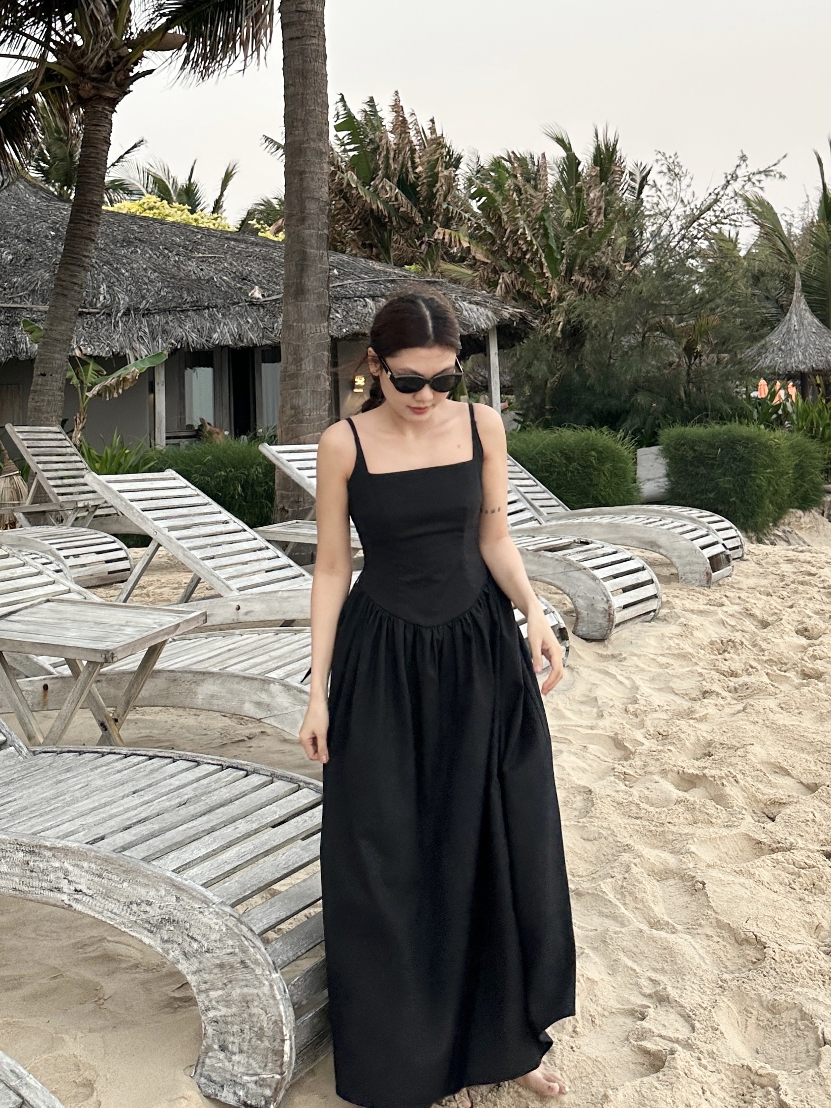 Đầm dây linen cột dây lưng - 𝐉𝐞𝐧𝐧𝐢 𝐃𝐫𝐞𝐬𝐬