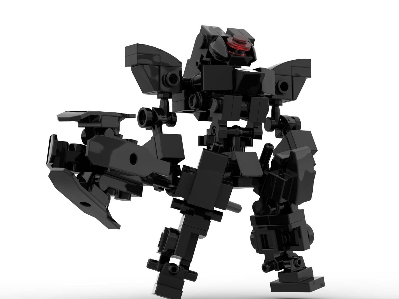 Le Go Đồ Chơi Lắp Ráp Robot Moc Mech Ryu