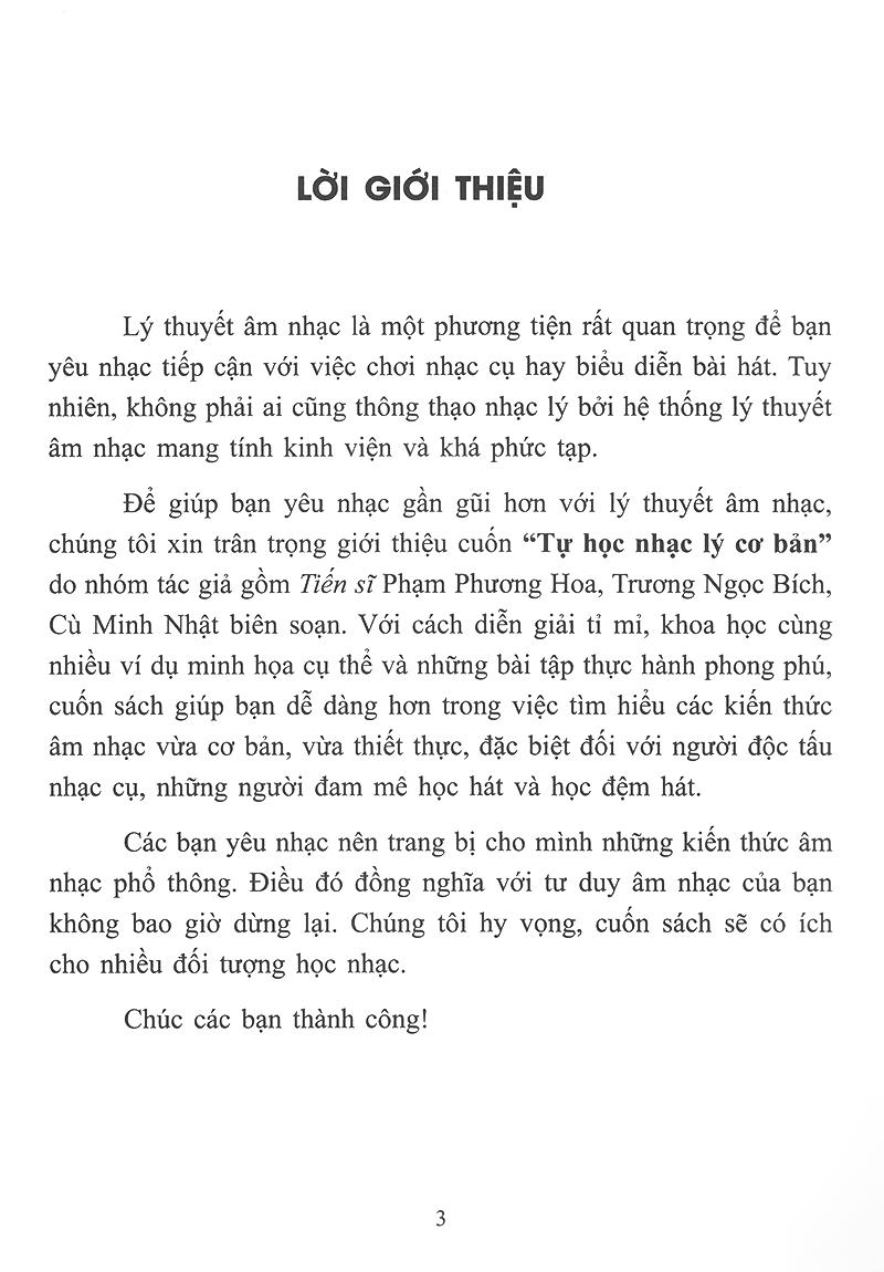 [HCM]Tự Học Nhạc Lý Cơ Bản