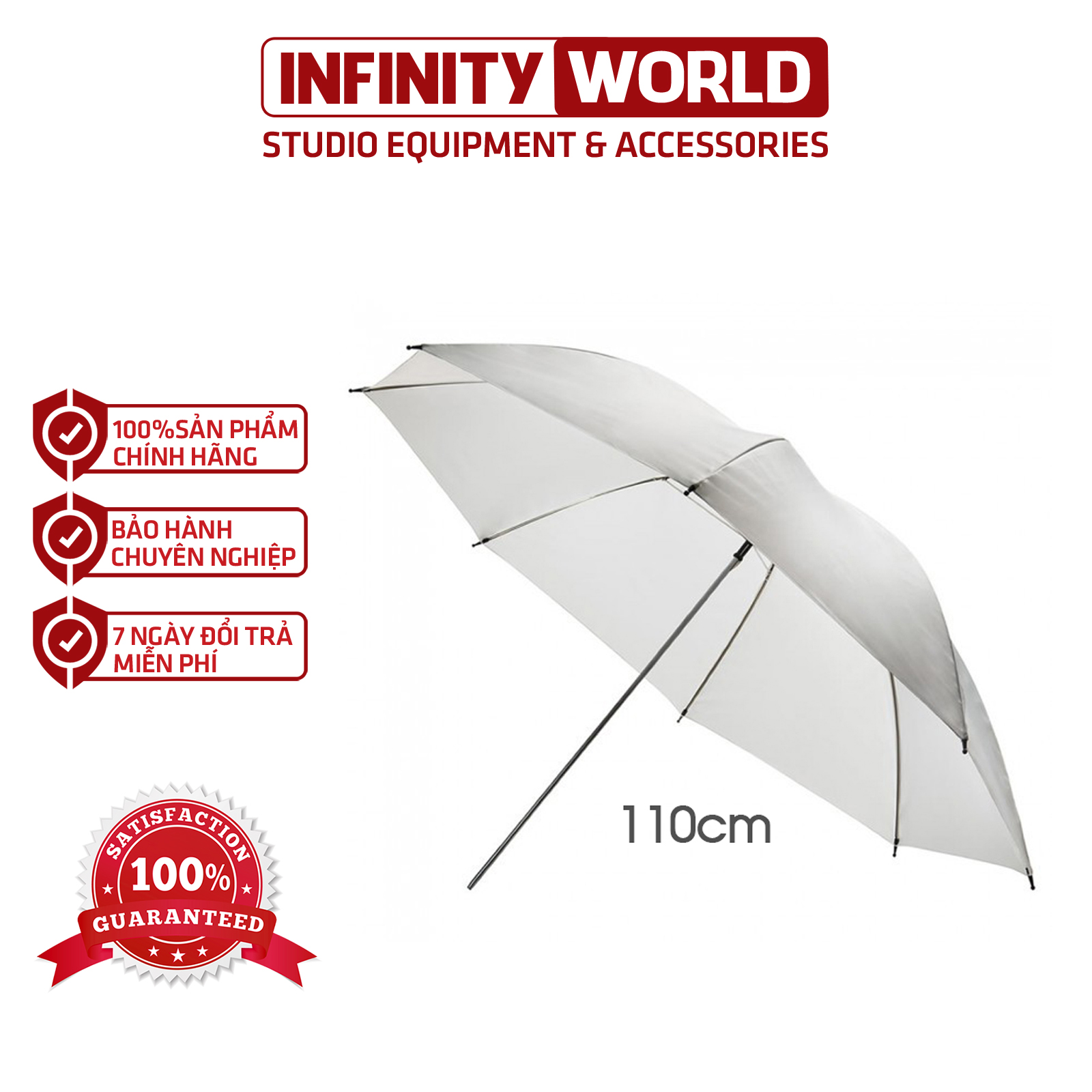 Dù xuyên sáng 84cm & 110cm - hàng nhập khẩu