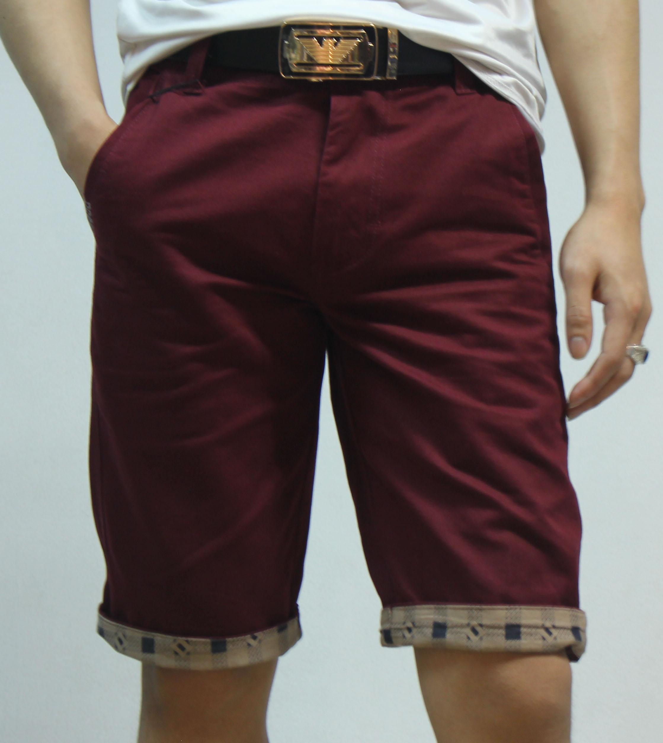Ngố kaki nam đỏ đô hàng đẹp