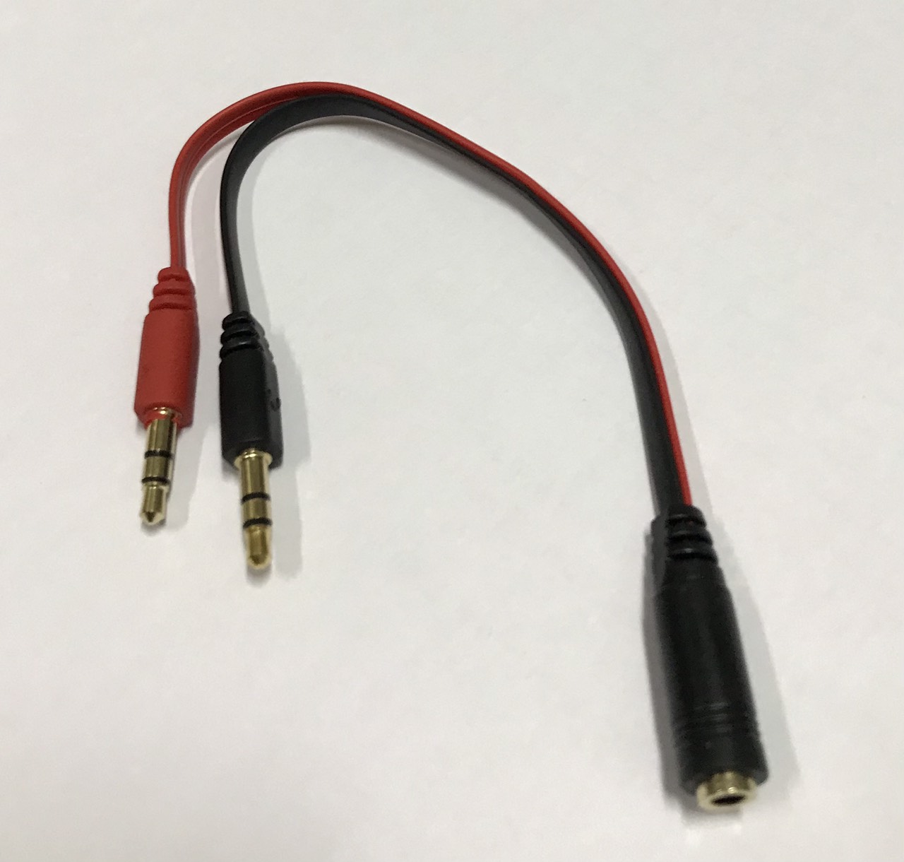 Dây cáp chuyển 2 đầu 3.5 audio và micro ra 1 đầu 3.5 cho pc laptop-c23