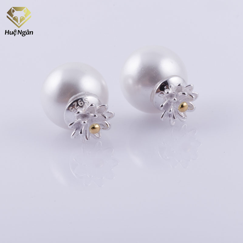 Bông tai bạc S925 Italia Bạc Xinh RYE140805