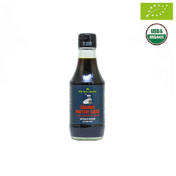Nước tương hữu cơ Teriyaki 200ml - PBFarm