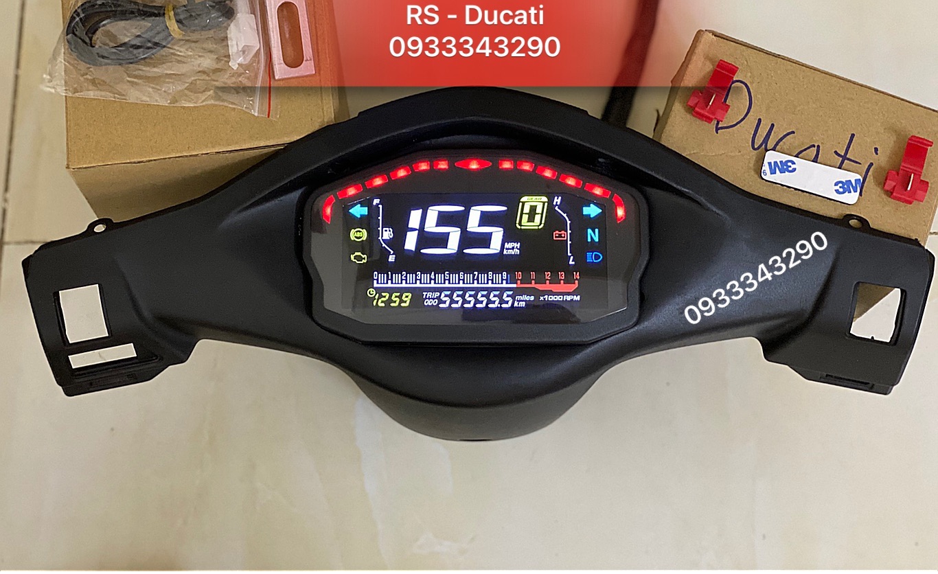 Bộ Wave A , RS , Alpha Chế Đồng Hồ Ducati