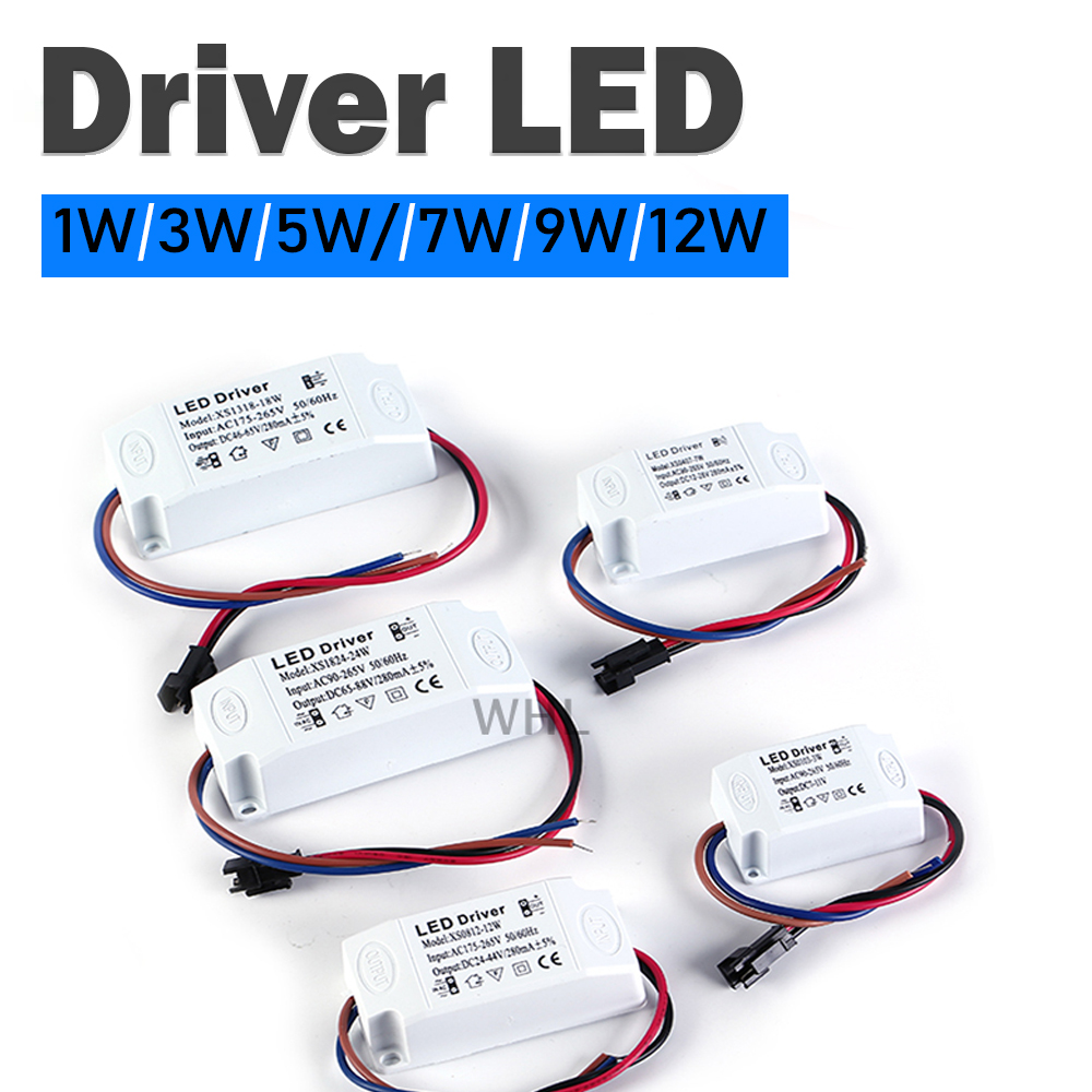 Driver Led 1W-3W, Nguồn đèn LED 3V-12V - DR001