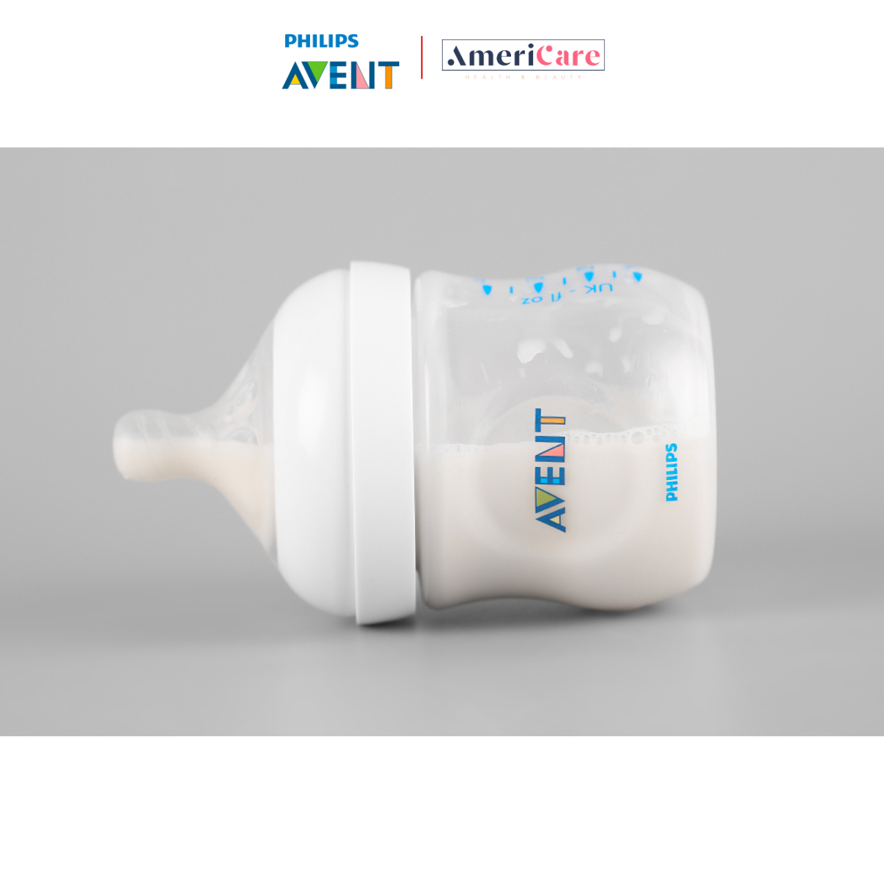 BÌNH SỮA CHO BÉ PHILIPS AVENT NATURAL CỔ RỘNG (125ml/ 260ml) - [BILL MỸ]