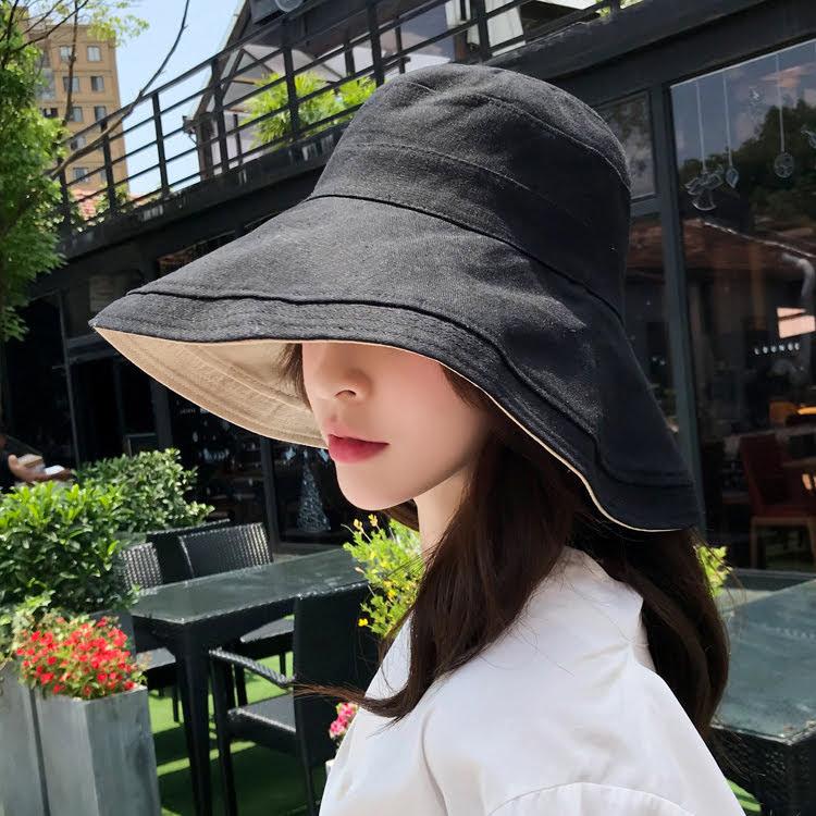 Mũ vành rộng che nắng nữ tính
