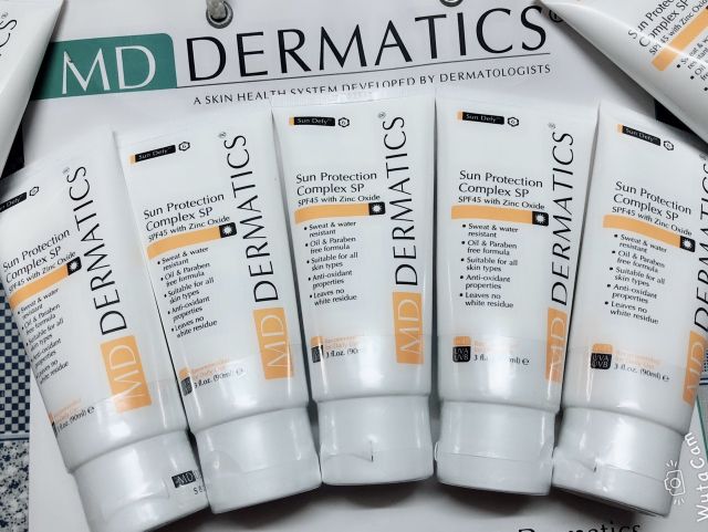 [CHÍNH HÃNG] Md Dermatics Kem chống nắng Spf45