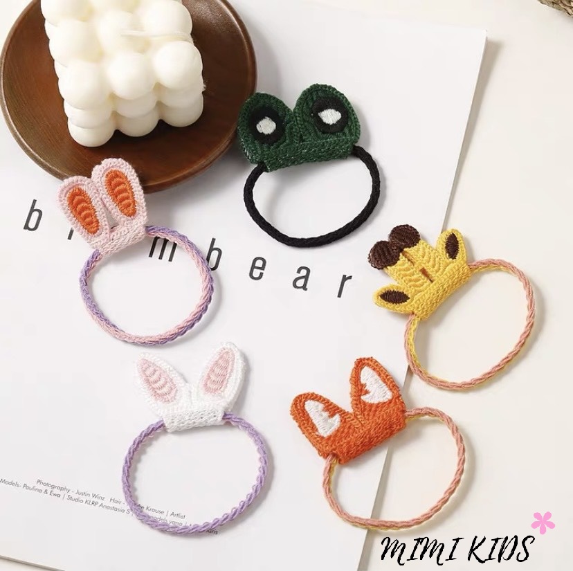 Thun cột tóc- tai thú xinh xắn cho bé Mimi Kids