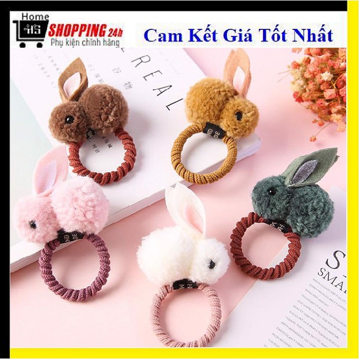 ⚡ xinh lung linh ⚡ buộc tóc cột tóc hình chú thỏ 2020 siêu dễ thương