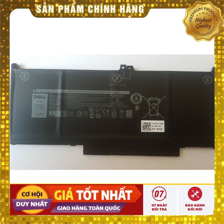 Pinoriginal dell latitude 5300 7300 7400 mxv9v - pin zin bảo hành 6 tháng lỗi đổi mới