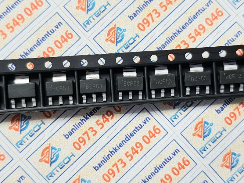 [Combo 10 chiếc] BCP53 Transistor PNP 80V/1A SOT-223