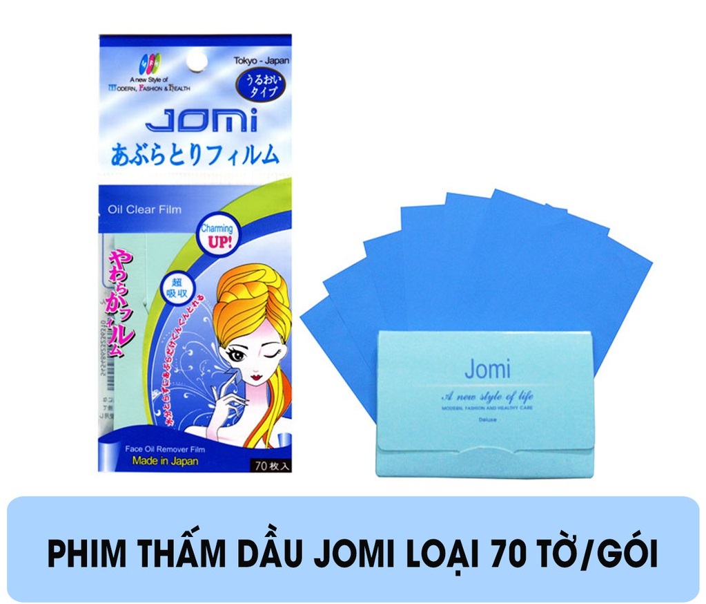[HCM]Combo 3 Phim Thấm Dầu Jomi Mayan 70 tờ