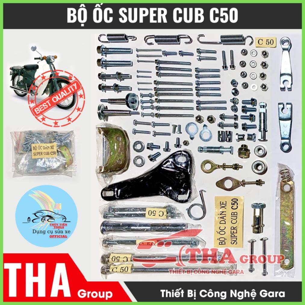Full bộ ốc dàn xe SUPER CUP C50
