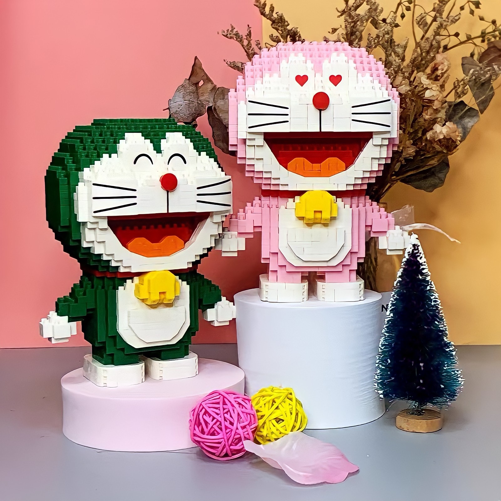 [HÀNG VỀ] Bộ đồ chơi lắp ghép lego Doraemon - Mô hình 3D Nanoblock
