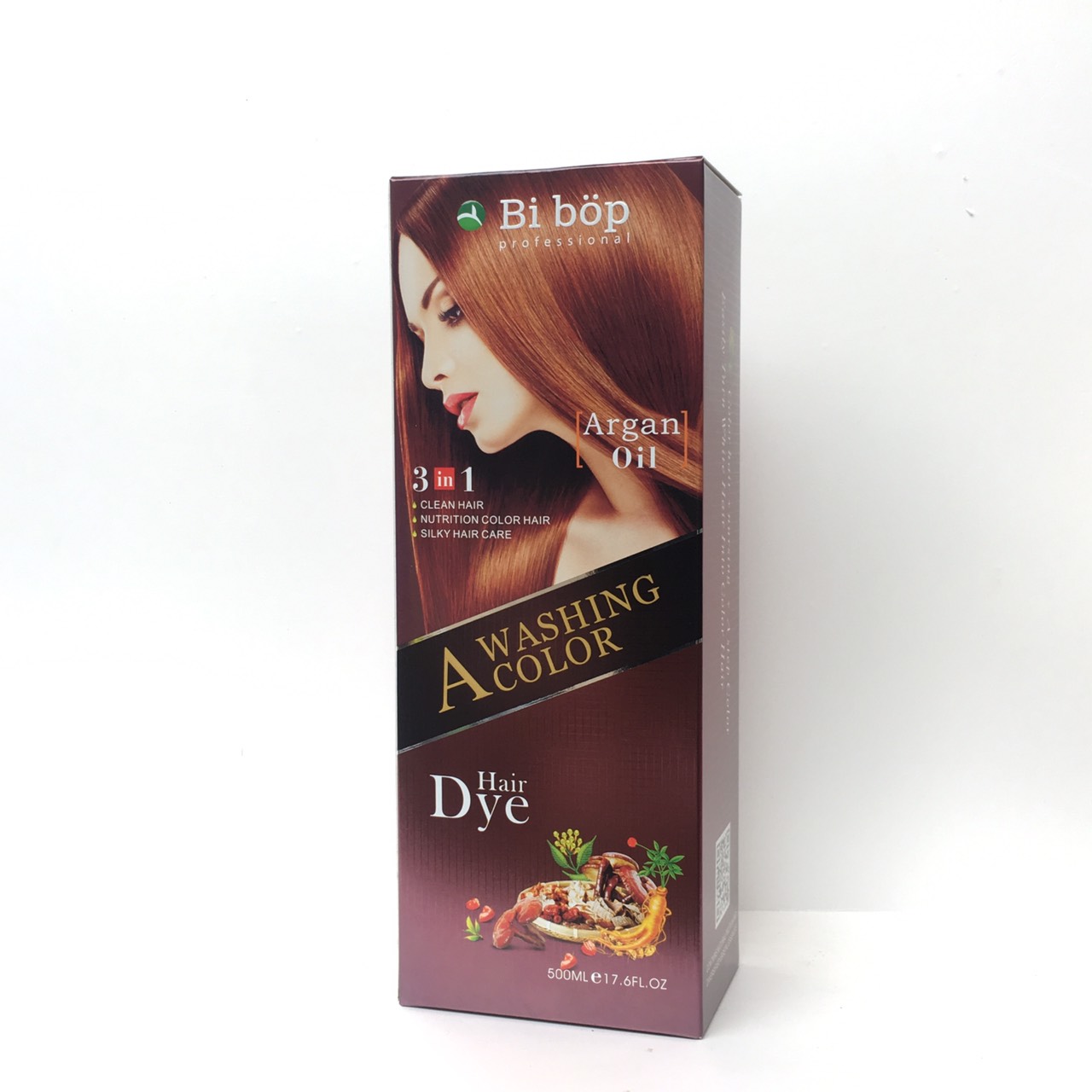 DẦU GỘI NÂU TÓC PHỦ BẠC BIBOP NHẬT BẢN 500ML