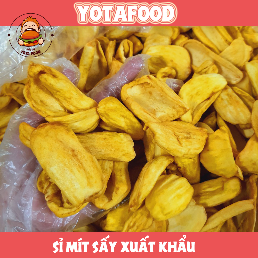 Sỉ 7 kí Mít sấy giòn ( hàng xuất khẩu : giònngọtmiếng nguyên cánh) Yotafood