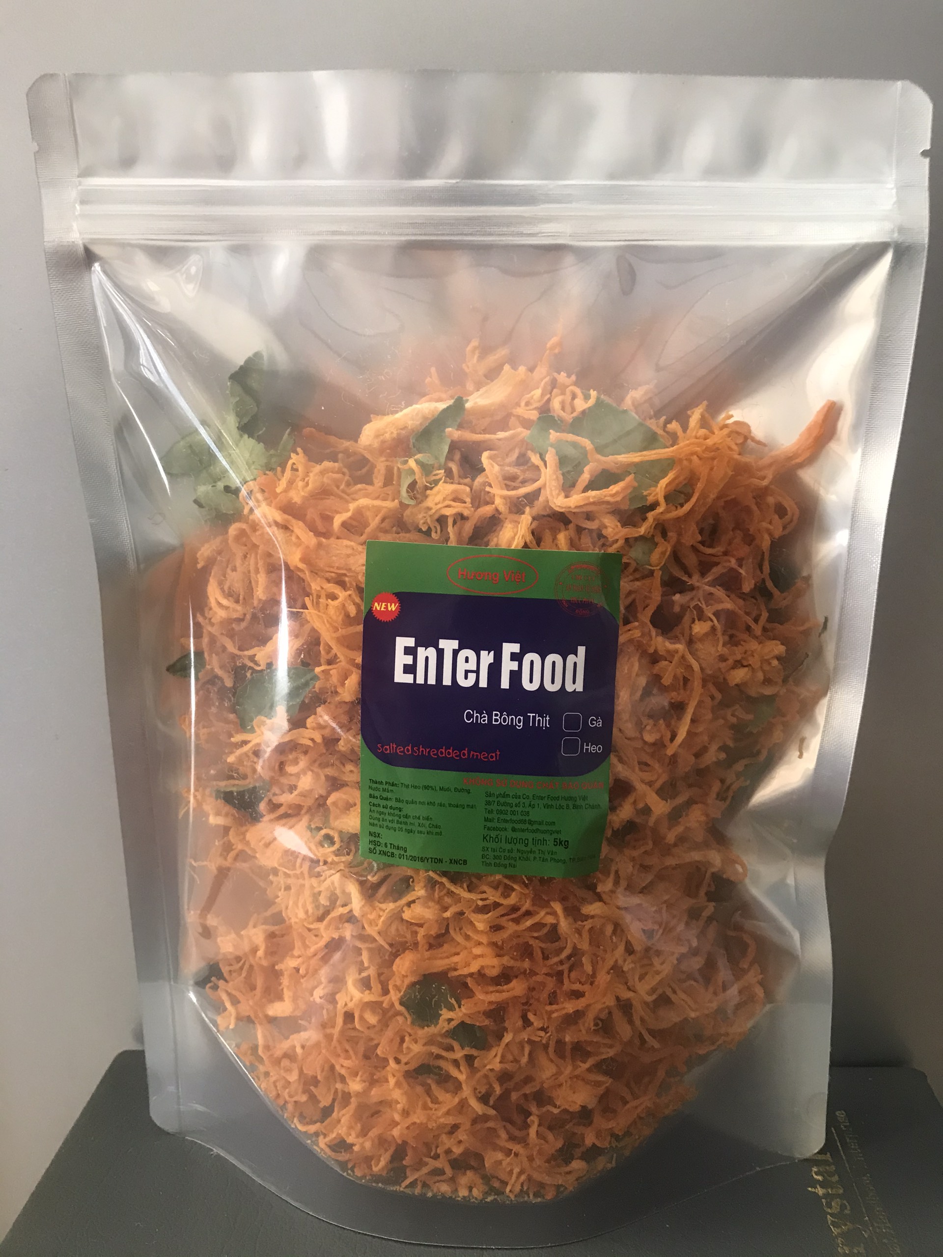 [Giá sỉ] Khô gà lá chanh hảo hạng - EnterFood