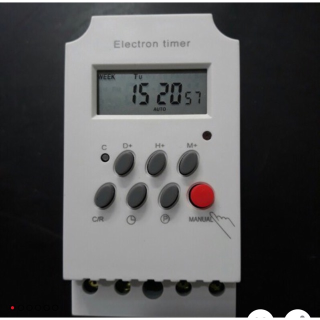 Công tắc hẹn giờ KG316T-II tắt mở tự động chuẩn công nghiệp 25A - Loại 1, Bộ hẹn giờ KG316T tắt/mở thiết bị tự động KG316T,Công tắc hẹn giờ công suất lớn KG316T2 (thế hệ mới) ổ cắm hẹn giờ timer hẹn giờ công tắc điện thông minh