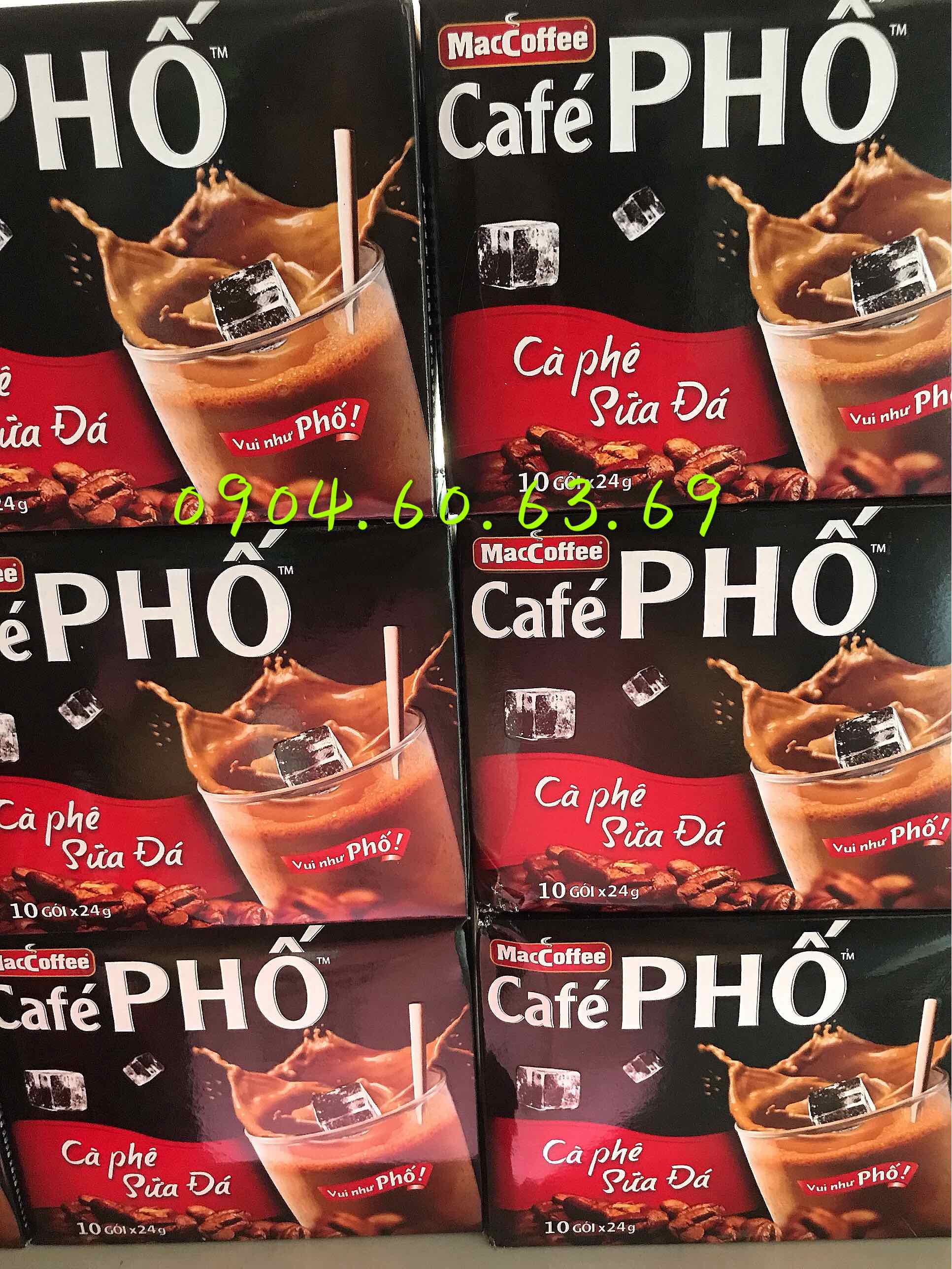 Cà Phê Sữa PHỐ 10 gói x 24g