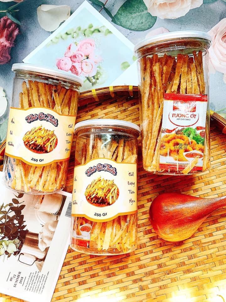 Cá thiều 250gram - cá thiều que ăn liền