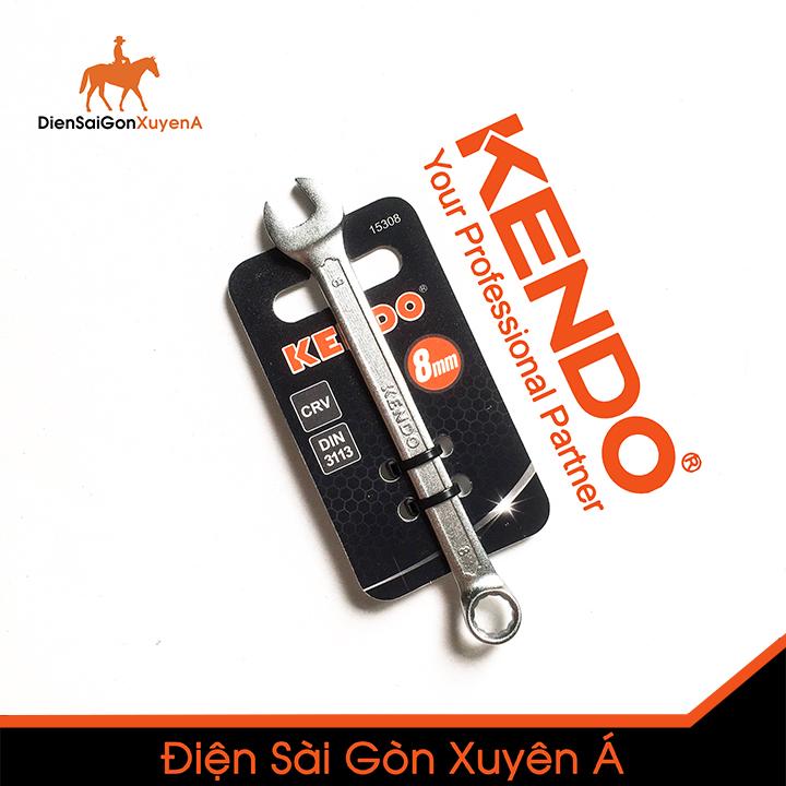 Cờ lê 2 đầu vòng miệng 8mm Kendo - KD15308