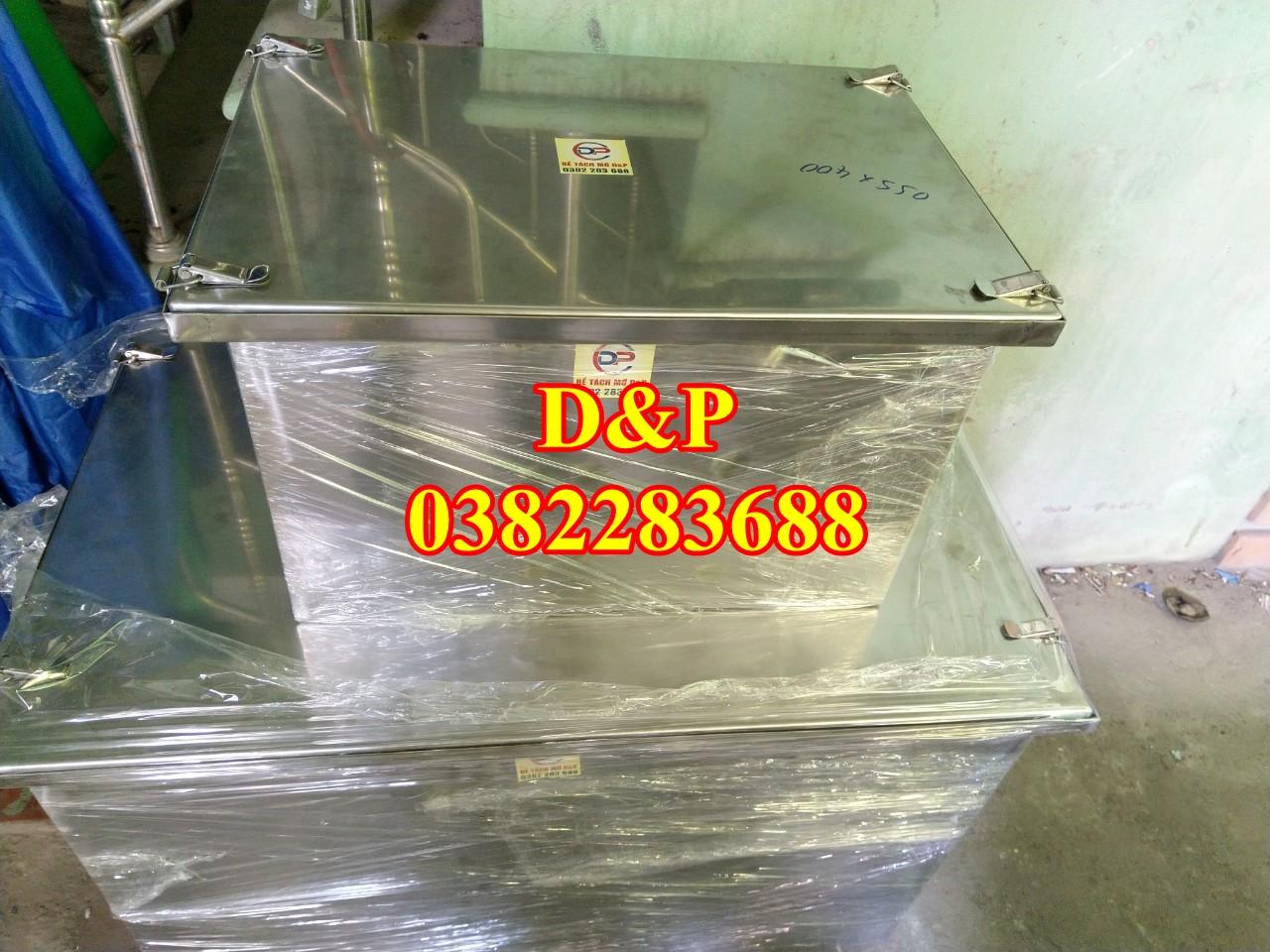 Bể tách mỡ inox 304