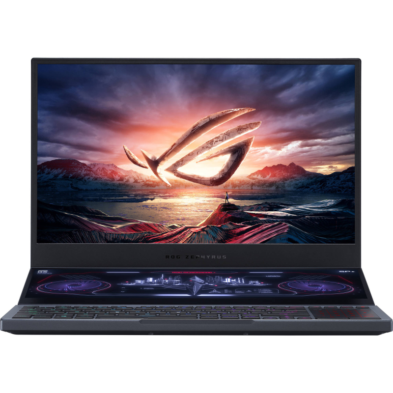 Laptop Asus ROG Zephyrus Duo 15 GX550LWS - HF102T (I7-10875H, RAM 16GB, SSD 1TB, 8G RTX2070S Max Q, Windows 10, Gray)