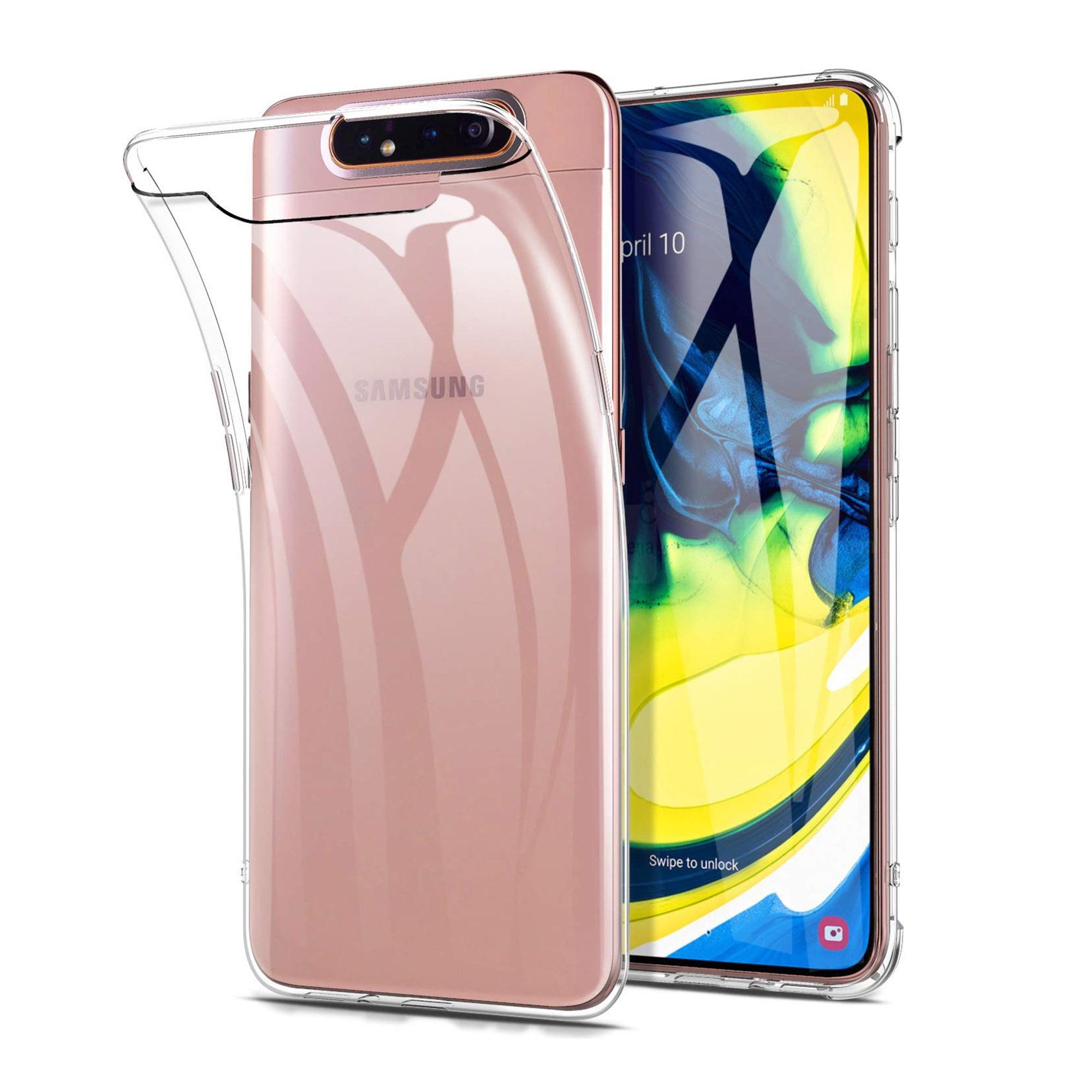 Ốp dẻo trong suốt cho Samsung Galaxy A80 (Hàng loại A)