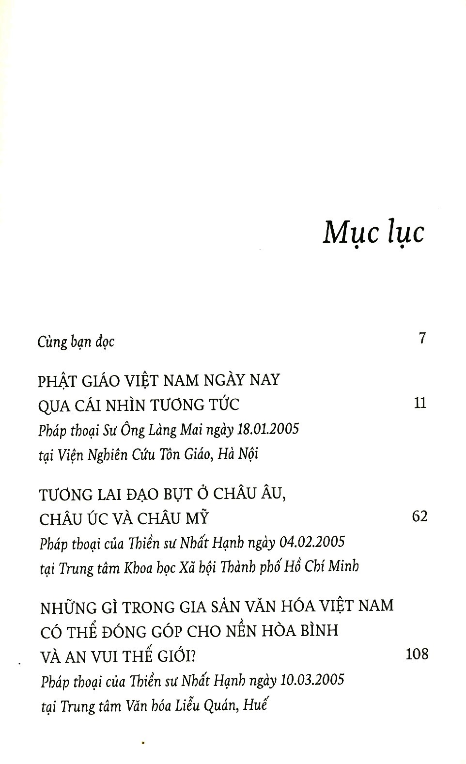 Cho Đất Nước Đi Lên (Tái Bản) - Thích Nhất Hạnh