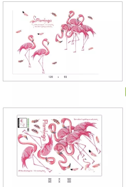 DECAL DÁN TƯỜNG LỒNG CHIM SẮC MÀU VÀ ĐÔI HẠC