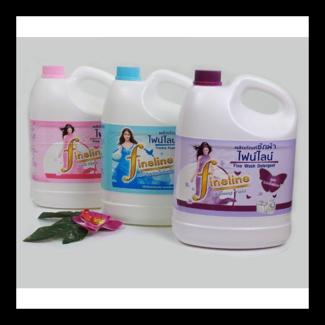 [HCM]Nước giặt Fineline 3000ml Thái Lan mẫu mới (màu Tím)