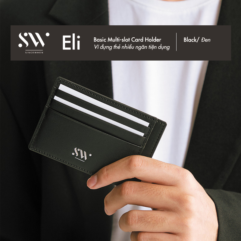 Ví đựng thẻ Sincewhen ELI nhiều ngăn tiện dụng (Basic Multi-slot Card Holder)