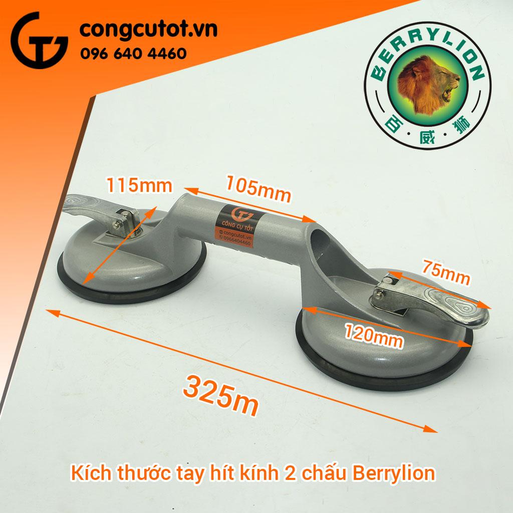 Hít kính, gạch men 2 chấu, 3 chấu Berrylion