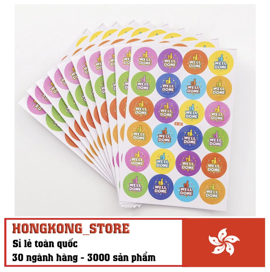 [24 Miếng Dán] Bộ sticker nút Thích 24 miếng độc đáo