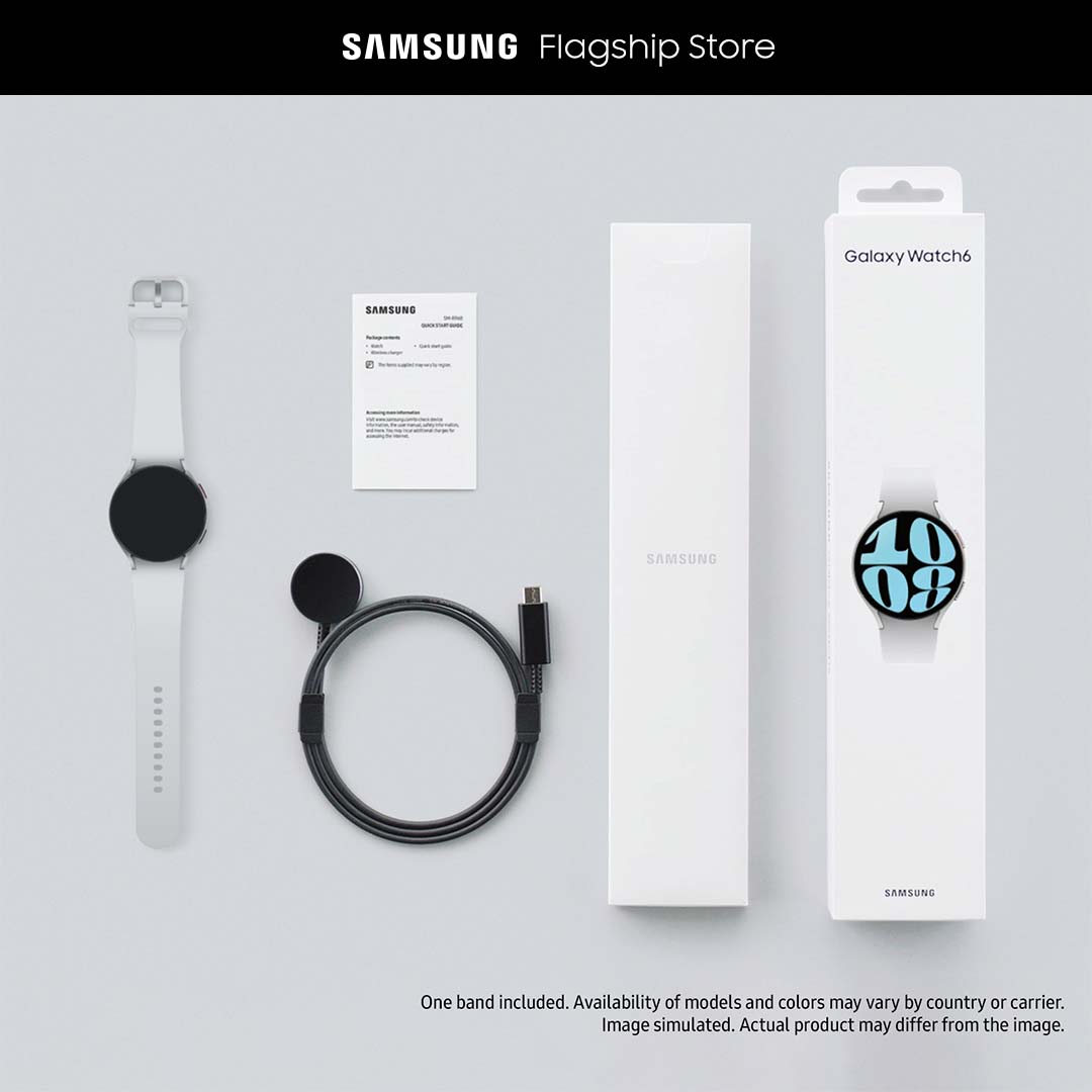 Đồng hồ Samsung Galaxy Watch 6 44mm, Đ.hồ thông minh theo dõi sức khỏe, màn hình 44mm