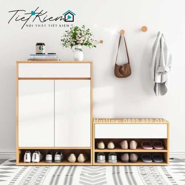 Tủ giày cửa mở đẹp TG9909