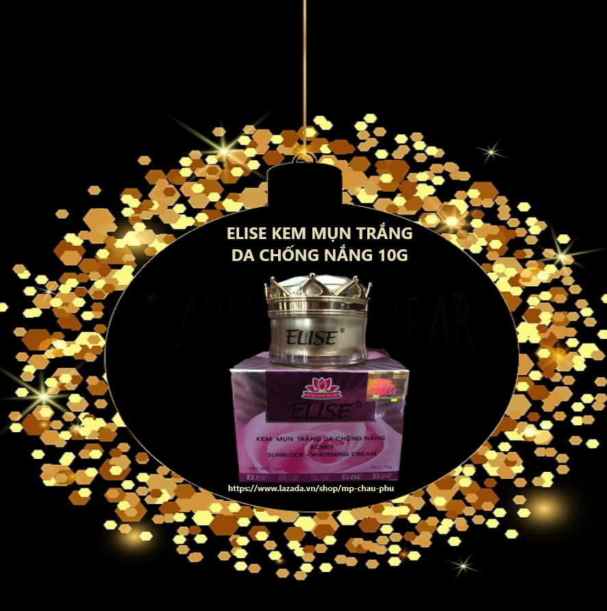 kem Elise mụn trắng da chống nắng