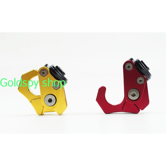 Móc Treo Đồ Xe Máy Biker Nhôm CNC (gập mở, 1 cái )