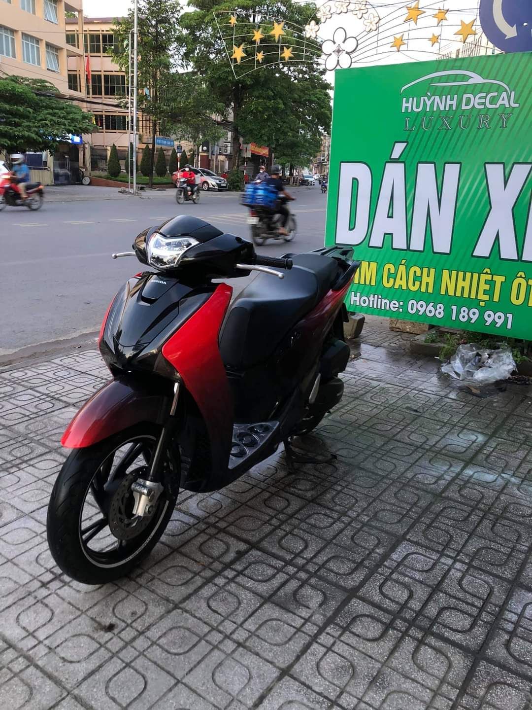 Tem Trùm SH Đỏ Đen,Team Decal SH 2017-2019