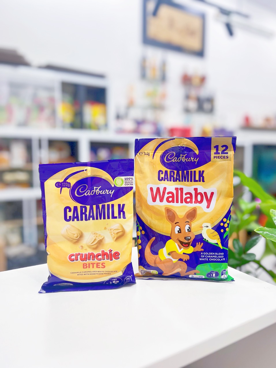 Cadbury Caramilk Wallaby/crunu0026 #039; chocolate candy 12PCs pack
