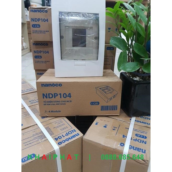 NANOCO / Tủ điện 2 – 4 đường Panasonic – NDP104P / NDP104